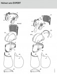 Stihl HELMET SETS EXPERT Head Protection Spare Parts